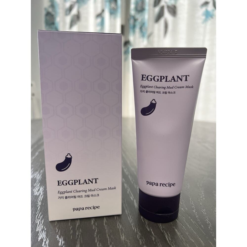 Papa Recipe Eggplant Clearing Mud Cream Mask 100 ml / 3.38 fl oz Korean New